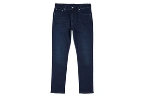 Wholesale Cheap Price Custom Made Men's Blue Denim Pants Casual Straight Style Mid Waist Lightweight All Season Use