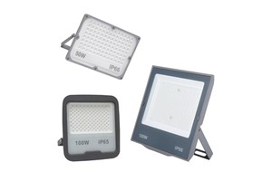 IP67 Rated LED Flood Lights 30W/50W/100W/150W/200W Solar Lamp with Aluminum Construction for Garden Use 120 Beam Angle