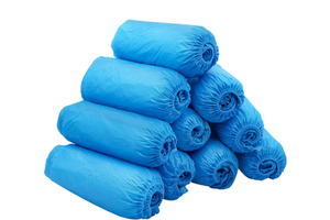 JJ Anti-Dust Recyclable CE Certified Custom-Made Shoe Covers Durable Elastic Cuffs for House Cleaning Indoor/Outdoor Safety Use