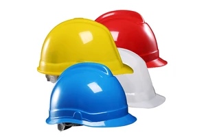 V-guard Hard Hat with Full Brim Full Brim Safety Helmet for Head protection