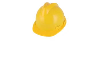 V-Shaped Basic Construction Site Safety Helmet Breathable Polyethylene Plastic with Labor Protection Print Hard Hat