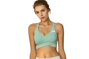 2023 Hot Sales Women's Sports Bra Breathable Active Training Wear Popular Fitness Sports Top Yoga Bra