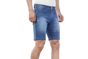 Wholesale Summer Men's Vintage Streetwear Denim Shorts Breathable Eco-Friendly Premium Quality Cargo Pants