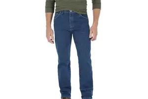 Men Denim Jeans Pants Casual Straight Fit Trousers for Daily Fashion Wear Street Wear