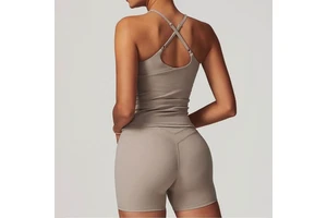 Slim Fit Yoga Tank Top With Quick-Dry Fabric Comfortable for Gym, Running, and Pilates