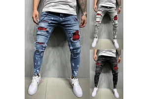 Fashionable Plus Size Men's Jeans