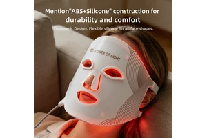 Solara Led Light Therapy Facial Mask Face Light Nir 650nm 850nm Red Light Therapy Masks Red Led Mask