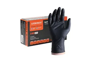 Guantes De Nitrilo Desechables Aptos Para Alimentos a Buen Precio Para La Limpieza Del Hogar Examen Medical