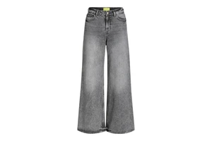 2025 OEM Women's Jeans Pant Casual Wear Wide Leg Denim Streetwear Fashion Stretchy High Rise Flared Jeans Pant Customize Jean