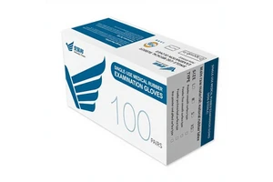 Wholesale High Quality Non Sterile Examination 100% Natural Latex Disposable Gloves Safety Hand Protect SIZE S M L
