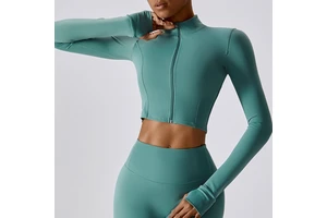 Wholesale Custom Women's Reversible Activewear Yoga Suit Solid Pattern Workout Sets Plus Size for Women
