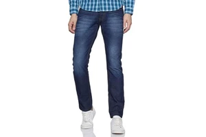 Men's Straight Fit Denim Pants Breathable Canvas Lightweight High Street Style Customizable Color Logo Outdoor Fashion Wholesale