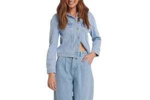 Latest Fashion Custom Women's Coats and Jacket Autumn and Spring Fashion Casual Long Sleeves Women Denim Jacket 2026