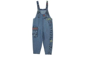 High Waist for Comfortable Fit Jeans Jumpsuits , Breathable Blend Fabric, Versatile for Casual Outings or Travel, Fashionable