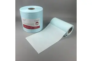 High Heavy-Duty Spunlace Cleanroom Square Cleaning Wipes 55% Wood Pulp 45% Polyester ESD Safe for Electronics Industry 500PCS