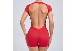 Sports Jumpsuit Wholesale One Piece Yoga Fitness Wear Women Gym Jumpsuit