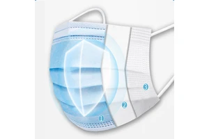 Three Layer Plasticity Doctor Mask Personal Protective Equipment High Safety
