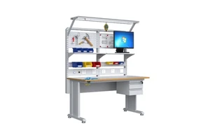 ESD Components Electric Anti-Static Worktable for Electronic Production Line Testing Inspection Computer Repair Workbench Safety