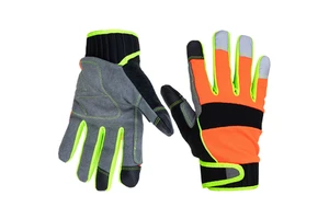 Wholesale Heavy Duty Nitrile Anti-Static Mechanic Safety Gloves Industrial Arm Protection Best Quality Thickness 7/8/16 oz
