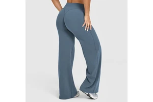Custom Logo Plus Size Eco-Friendly Seamless Yoga Pants Women's Four-Way Stretch Breathable