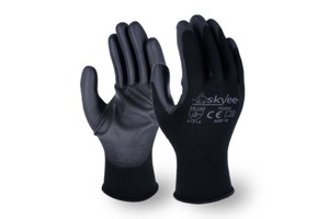 SKYEE EN388 13 Gauge HPPE Coated Anti Cut Abrasion Resistant Breathable Personal Protective Equipment Gloves for Factory