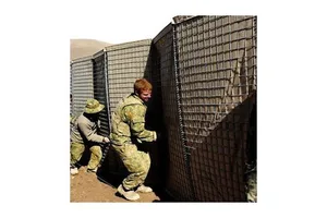 KESCO 10 Galvanized 275g Heavy Duty Welded Sand Wall Defensive Barrier For Defensive Bastion