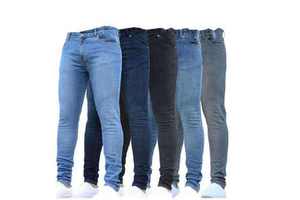 Classic Casual Slim Fit Elastic and Fashionable Men's Denim Pants Random Shipment of Styles for Men's Denim Pants
