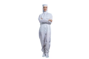 H-1110 Unisex Antistatic Coverall Dust-Free ESD Class 100 Overall for Cleanroom Working Safety Clothing
