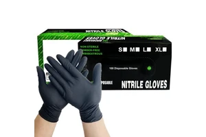8 Mil Diamond Texture Industrial Hotel Clean Heavy Duty Mechanic Automotive Safety Work Custom Disposable Nitrile Glove Gloves