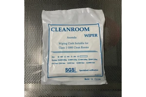 9\' X 9\' Polyester Esd Static-safe Cleanroom Wiper Antistatic Cleanroom Cleaning Tool Safety Product