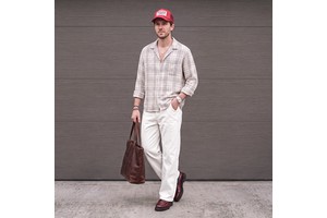 Gingtto Casual Streetwear Denim Pants Men Wholesale Custom Logo Straight Loose Jeans Men