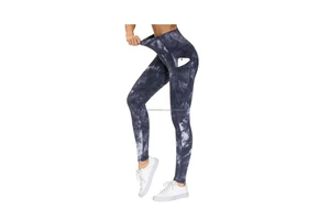 High Waist Yoga Pants with Pockets, Tummy Control Workout Running Yoga Leggings for Women Customize Yoga Pants