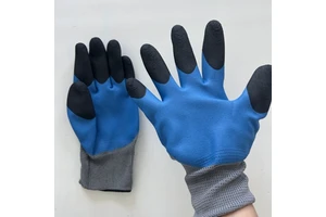 Industrial 12 Pairs Safety Gloves Labor Protection Gloves Wear-Resistant Non-Slip Thickened Foam Construction