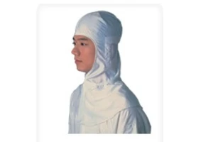 Anti-Static ESD Cleanroom Hoods Garment with Polyester/Conductive Yarn Surface Resistivity 10e6-7 Ohm SI SI-204E Men's