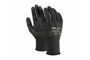 Black PU Safety Gloves