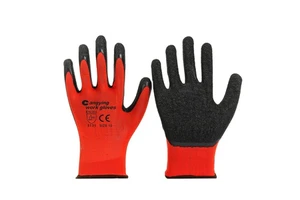 CY Industrial Latex Safety Gloves Nitrile Coated Waterproof & Anti-Slip Custom Logo For Construction & Gardening