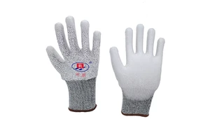 Anticut PU Coated Cut Resistant Gloves Level 5 Anti Cut Gloves Work Safety Construction Anti-cut Glove Guantes Anticorte Nivel 5
