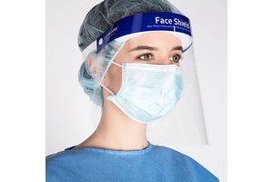 Healthcare Worker Adjustable Headband Industrial Clear Medical Disposable Face Shield Cover Protective Isolation Mask