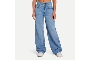 2026 Denim Jeans for Women Ladies' Loose Pants-Dark Wash Straight Breathable Style for Autumn Winter Seasons Breathable