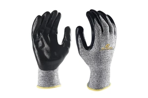 Industrial Safety Protection Anti-cut High-performance Nitrile Coated Customizable Color Work Gloves for Manufacturing Assembly