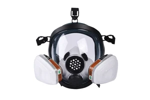 Gas Mask Protection Full Face Rubber Plastic Spray Paint Pesticide Welding Fire Chemical Industry Dust Cross Anti-Fog Gas Masks