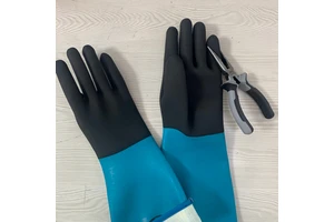 Neoprene Rubber Waterproof and Chemical-resistant Gloves Can Also Be Used for Diving