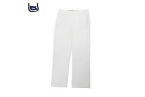 Women's Wide Leg Loose Pants Eco-Friendly Quick Dry Drawstring Closure Polyester Fabric Breathable Lightweight Casual Trousers
