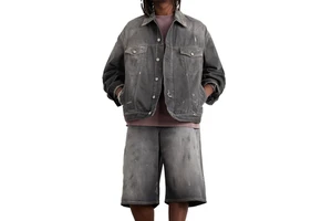Men's Denim Shorts Sets High Quality Breathable Quick Dry Summer Casual Short Jeans Low Price Stock Factory