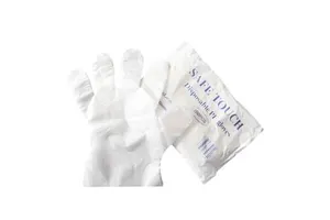 Disposable Anti-Static PVC Gloves Black Blue Rubber Nitrile Protective Clothing for Food Cheap TPE and CPE Material
