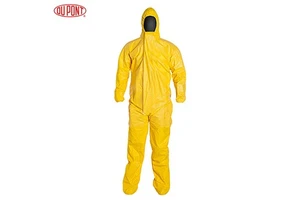DuPont C-Grade One-Piece Cotton Isolation Workwear Chemical Safety Suit Acid Alkali Static Electricity Resistance for