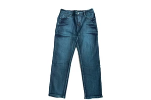 Classic Men's Hip Hop Denim Jeans Straight Leg Regular Fit Casual Blue Washed Autumn High Quality Cotton Everyday Wear