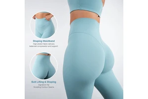 Custom Spandex Women's Fitness Yoga Leggings Lady Gym Active Wear High Waisted Yoga Pants Women