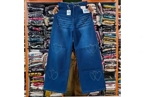 Women's Sequined Denim Streetwear Straight-leg Jeans Versatile for All Seasons Quick Dry Non-Iron Treatment Cargo Pants