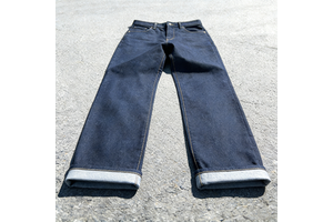 Custom Wholesale Casual Selvedge Raw Denim Pants High Quality Baggy Men's Trousers Wide Leg Plus Size Vintage Jeans for Men